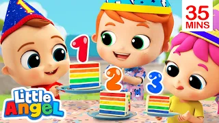 Numbers Song | Counting Is Fun | Little Angel Kids Songs & Nursery Rhymes