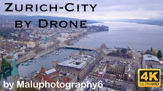 Zürich City by Drone-Switzerland🇨🇭/4K/HD/DJI/Drone/Aerial-Shots/Maluphotography16