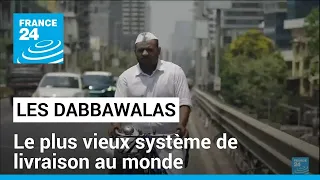 En Inde, les dabbawalas ou le plus vieux système de livraison de repas au monde • FRANCE 24