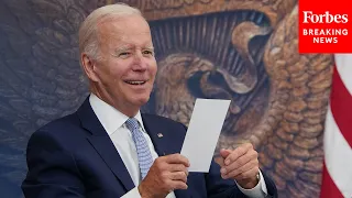 BREAKING: President Biden Reacts After Learning The House Passed The Chips And Science Act