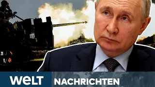 PUTINS KRIEG: Anspannung vor Gegenoffensive wächst! Strafe für Russen-Raketenattacke | WELT STREAM