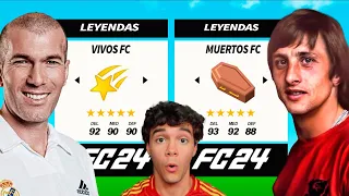 ¡LEYENDAS VIVAS vs LEYENDAS QUE NO en FIFA!