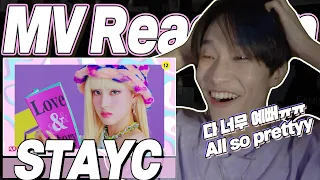 eng) STAYC 'ASAP' MV Reaction | 스테이씨 뮤직비디오 리액션 | Korean Fanboy Moments | J2N VLog