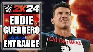 WWE 2K24 Eddie Guerrero Entrance Cinematic