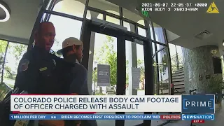 Body camera video released of Colorado officer charged with assaulting suspect