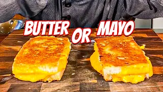 Butter or Mayo for grilled cheese?