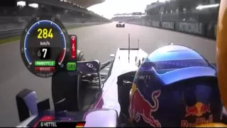 F1 2013 - Malaysian GP - Vettel vs Webber - Vettel Onboard