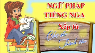 Bài tập: Xếp từ thành câu | Ngữ pháp Tiếng Nga | THầy Hoàng dạy Tiếng Nga online 1:1