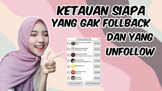 CARA MENGETAHUI ORANG YANG UNFOLLOW DAN TIDAK MEMFOLLBACK KITA DI INSTAGRAM🐣✨