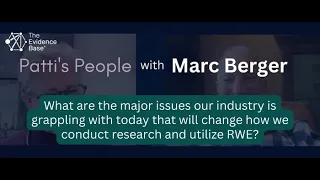 Marc Berger: What are the major industry issues today that will change how we use RWE?