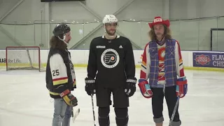 Pinching Pucks with Ghost