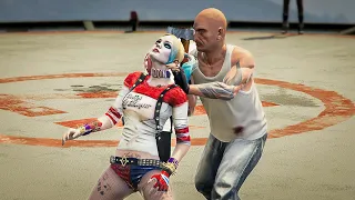 GTA V EXTREME HARLEY QUINN BRUTALITY #35 60FPS *RAGDOLLS EUPHORIA & KILLING SPREE*