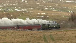 34067 Tangmere with The Winter Cumbrian Mountain Express - 10/02/2024