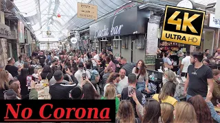 No Corona | Jaffa Street | Zion Square | Shuk Mahane Yehuda Jerusalem 4k60