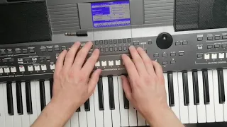 Old trance , techno , manieczki na keyboard,  LIVE MIX rocco, surrender hands up Yamaha PSR S670