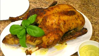 How to bake a fragrant, soft and juicy duck in the oven. Duck with apples.