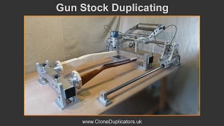 Clone 3D Pro Router Duplicator, Gun Stock Duplicating.