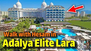 Adalya Elite Lara Hotel Uall Inclusive ANTALYA WALKING TOUR Travel Vlog : Adalya Elite Lara