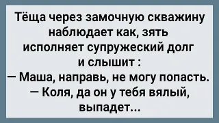 Теща Смотрит Как Зять Исполняет Супружеский Долг! Сборник Веселых Анекдотов! Юмор!