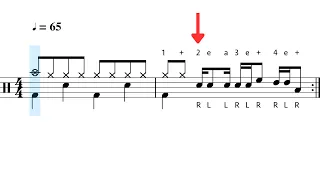 Drum Fills that Start on Beat 2, for Beginners: Practice-Along 🥁🎵