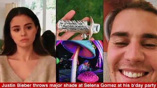 Justin Bieber throws major shade at Selena Gomez on his B'day party with souvenirs gifted to guests