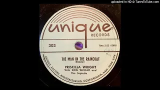 Priscilla Wright ‎– The Man In The Raincoat (1955)