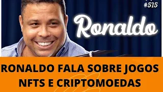 RONALDO FALA SOBRE JOGOS NFTS E CRIPTOMOEDAS