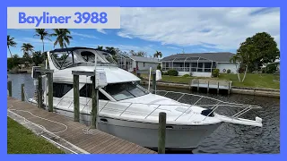 EP 69: Bayliner 3988 Command Bridge Boat Tour [2001]