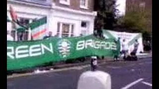 Green Brigade at QPR