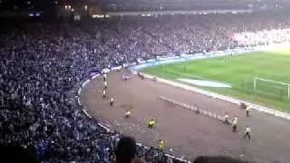 Rangers v st mirren co-operative cup final just after kenny miller scored THAT header