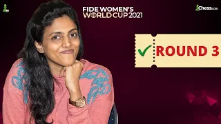 Harika Dronavalli Enters Round 3 #FIDEWorldCup