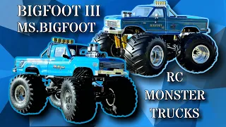 BIGFOOT III & MS BIGFOOT RC MONSTER TRUCK VIDEO