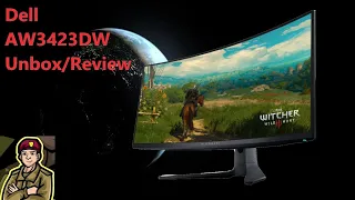 My Favorite Monitor! - AW3423DW Unboxing and Review