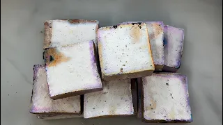 Soft Fluffy Purple-ish Gym Chalk Crush