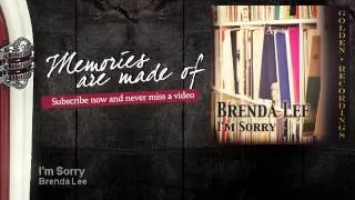 Brenda Lee - I'm Sorry - Memories Are Made Of