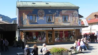 Oberammergau, Germany - a visit via the German Alpine Road (Deutsche Alpenstrasse)