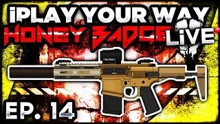 Call of Duty: Ghosts HONEY BADGER w/ Semi-Auto!  - "iPlay Your Way" EP. 14 (CoD Ghost Multiplayer)