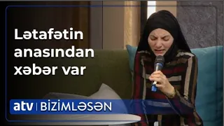 Anasını axtaran Lətafət studiyada hər kəsi gözyaşlarına boğdu - Bizimləsən