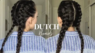 EASY DUTCH BRAID TUTORIAL