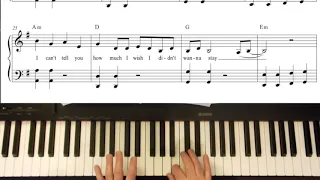 "wish you were gay" by Billie Eilish—Easy Piano Arrangement