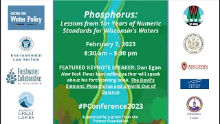 Phosphorus Conference Keynote Address – A Conversation with Melissa Scanlan and Dan Egan