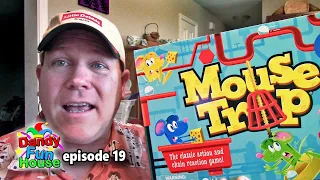 MOUSE TRAP GAME! Unbox, Setup, Action! - Dandy Fun House episode 19