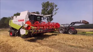 1. Gersten Ernte 2022 für Claas Lexion 550!