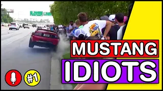 MUSTANG CRASHES | Idiots in Cars