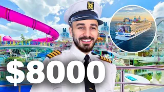 I TRIED THE BIGGEST CRUISE SHIP IN THE WORLD 🚢!! ($8000)