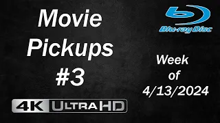 Movie Pickups / April 13 2024 | Movie Haul #3 | Walmart Steelbooks