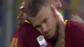 Edin Dzeko Goal ~ AS Roma vs Inter Milan 1-0 ~ 26/8/2017 [Serie A]