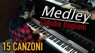 Claudio Baglioni - Medley 15 CANZONI al pianoforte