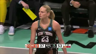 Marine Johannès vs Connecticut Sun in the WNBA Regular Season