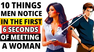 10 Things Guys Notice In The First 6 Seconds When They See You